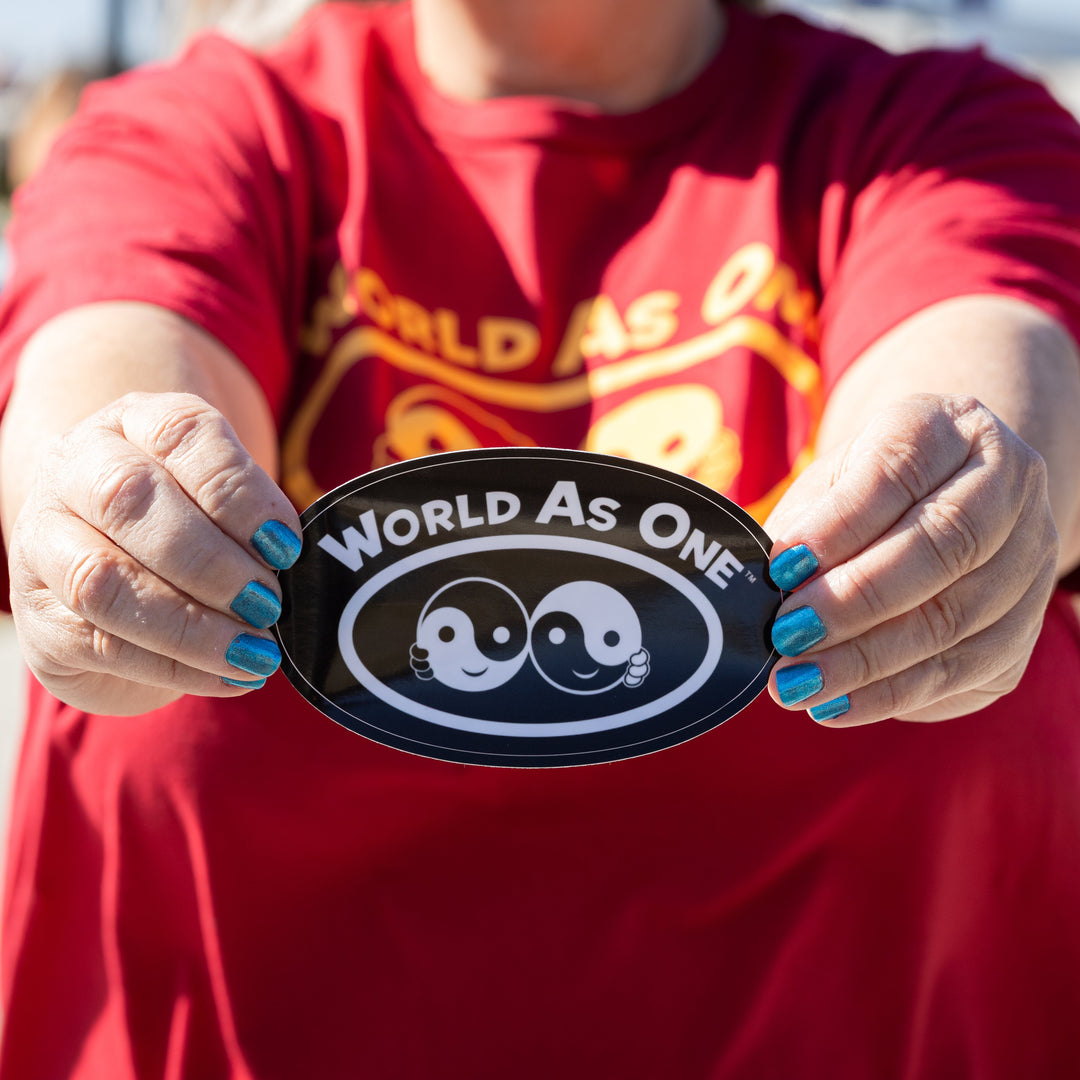 World As One - Decal Black