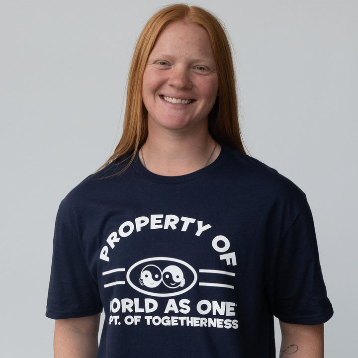 Property of Dept. of Togetherness - Unisex T-Shirt Black &amp; White