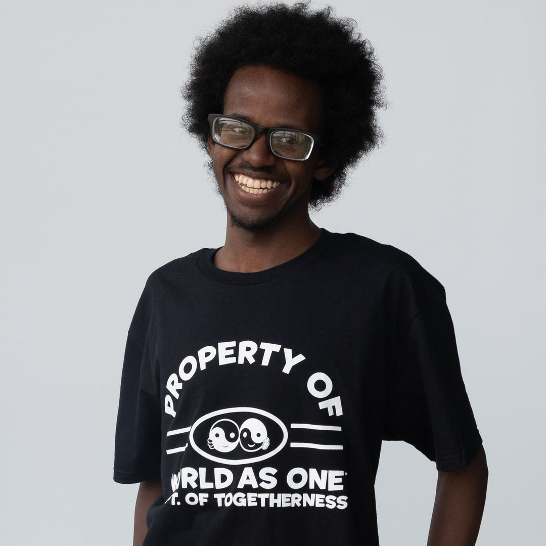 Property of Dept. of Togetherness - Unisex T-Shirt Black &amp; White