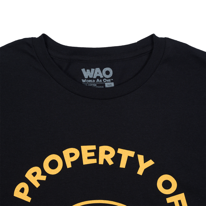 Property of Dept. of Togetherness - Unisex T-Shirt Black &amp; Gold