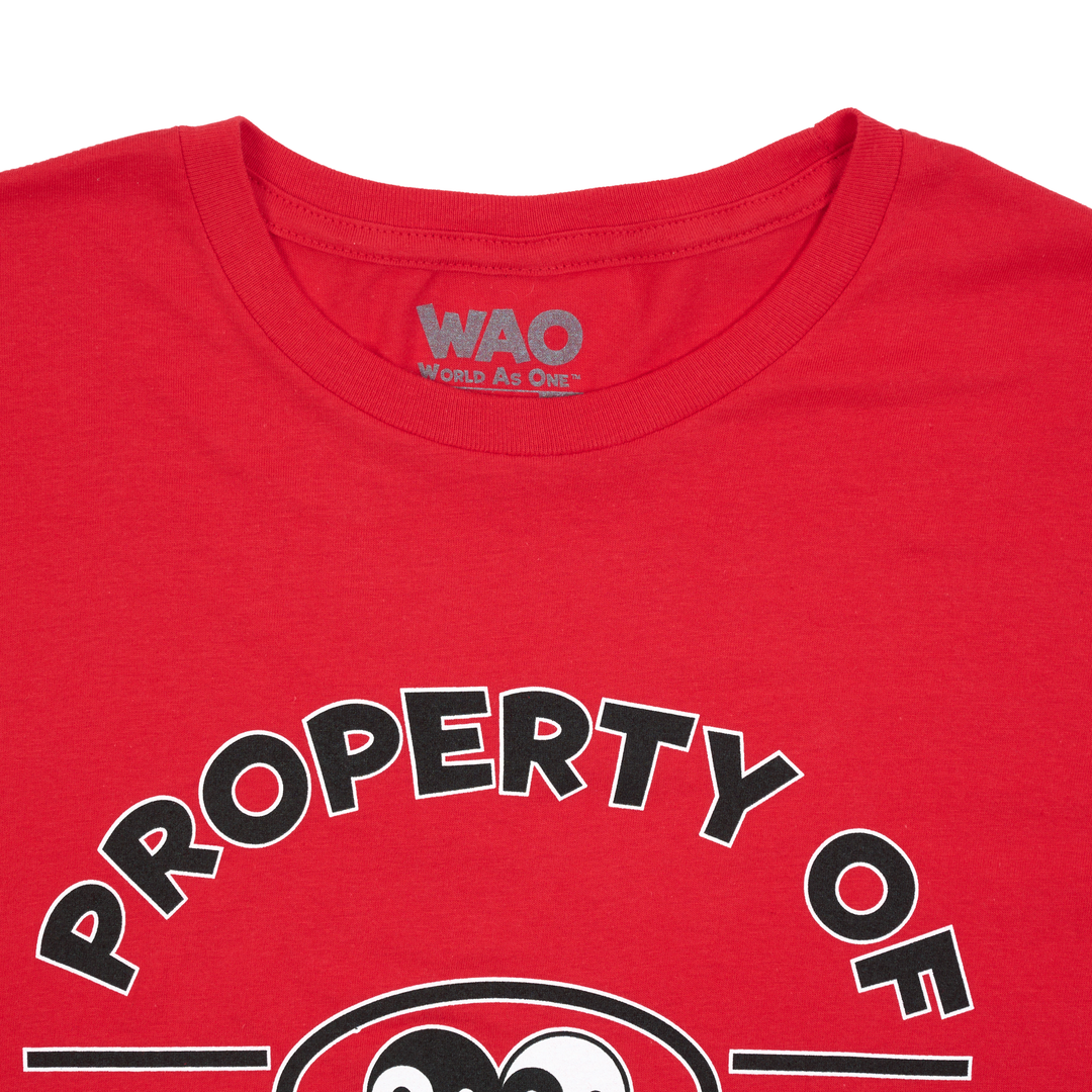 Property of Dept. of Togetherness - Unisex T-Shirt Red, Black &amp; White