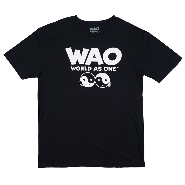 WAO - Unisex T-Shirt Black &amp; White