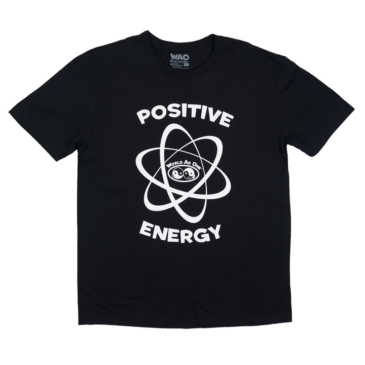 Positive Energy - Unisex T-Shirt Black &amp; White
