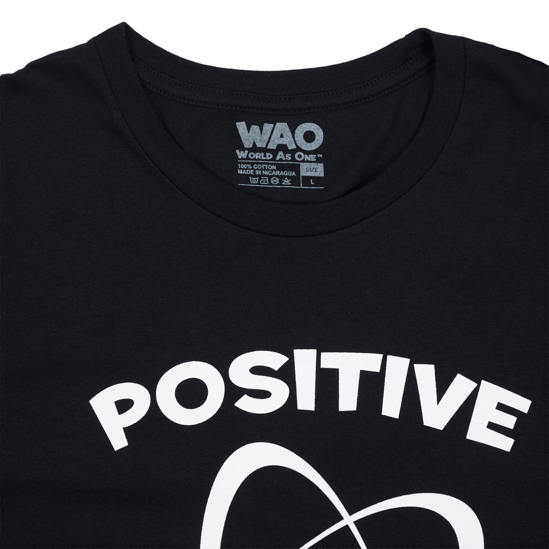 Positive Energy - Unisex T-Shirt Black &amp; White
