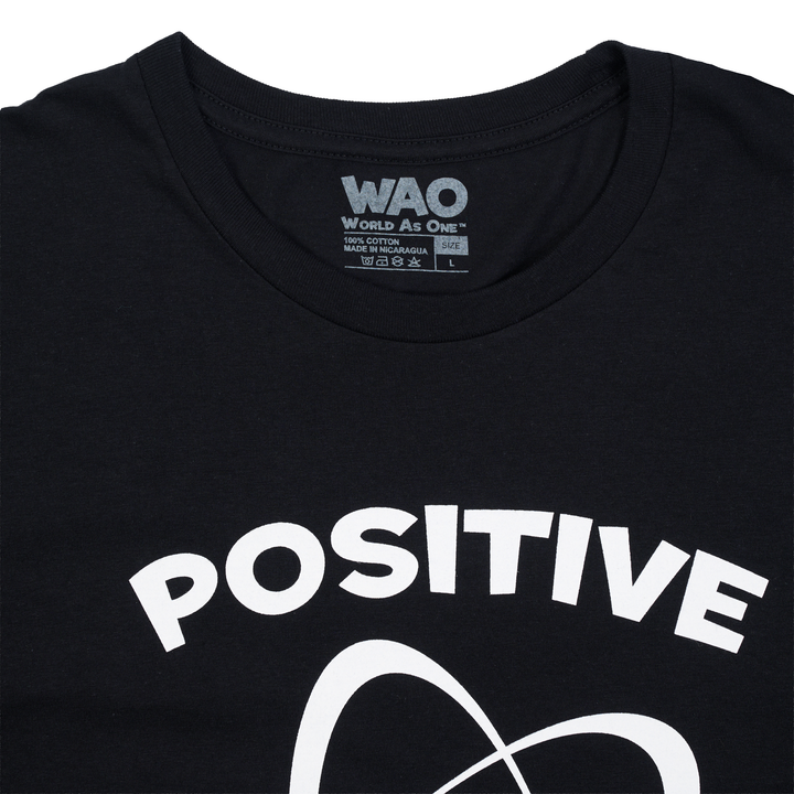 Positive Energy - Unisex T-Shirt Black &amp; White