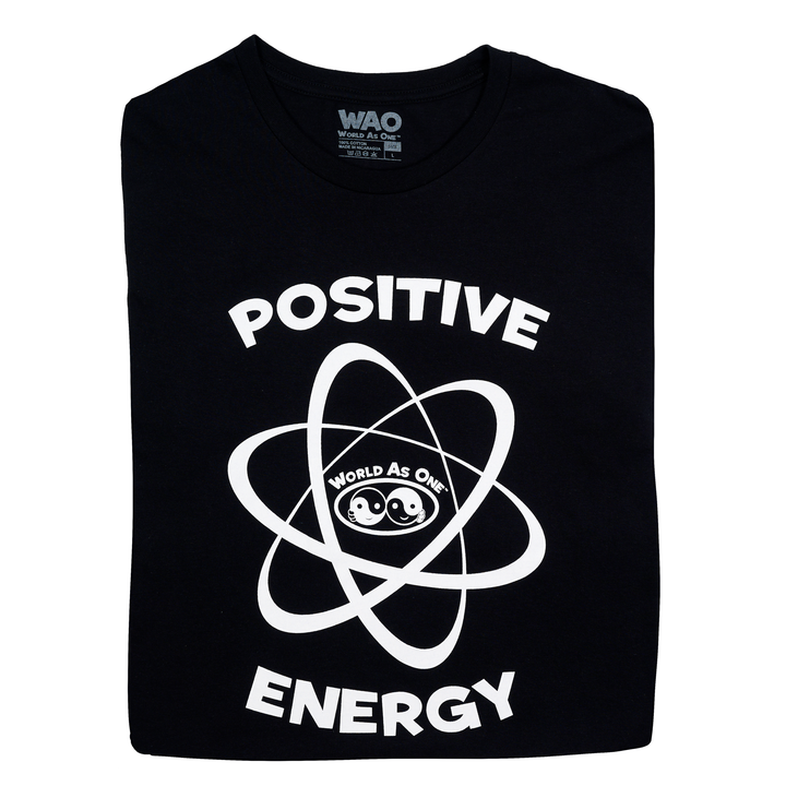 Positive Energy - Unisex T-Shirt Black &amp; White
