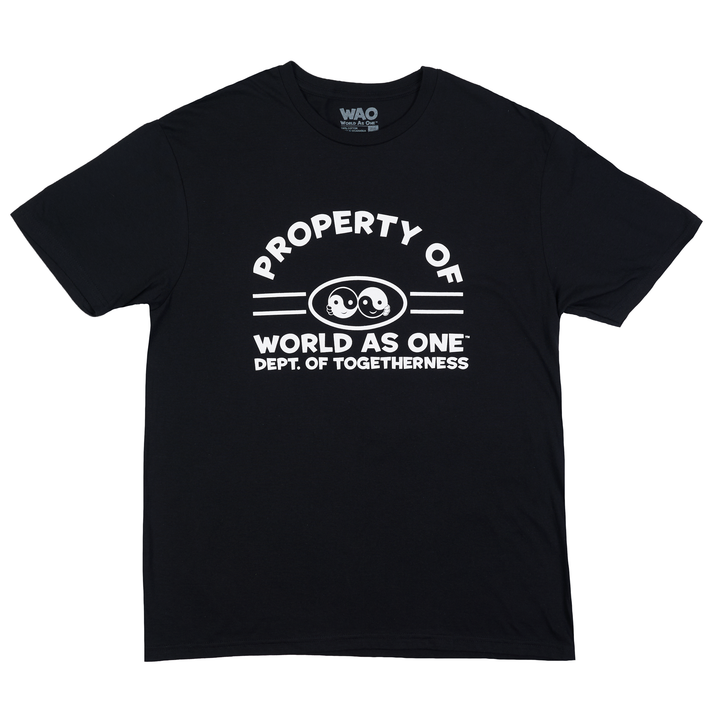 Property of Dept. of Togetherness - Unisex T-Shirt Black &amp; White
