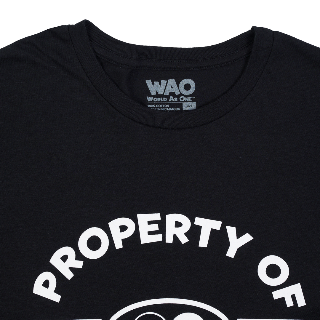 Property of Dept. of Togetherness - Unisex T-Shirt Black &amp; White