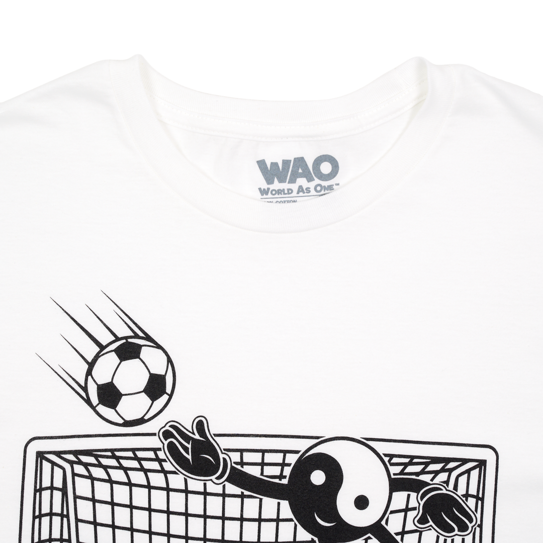 Goooooal! - Unisex T-Shirt White &amp; Black