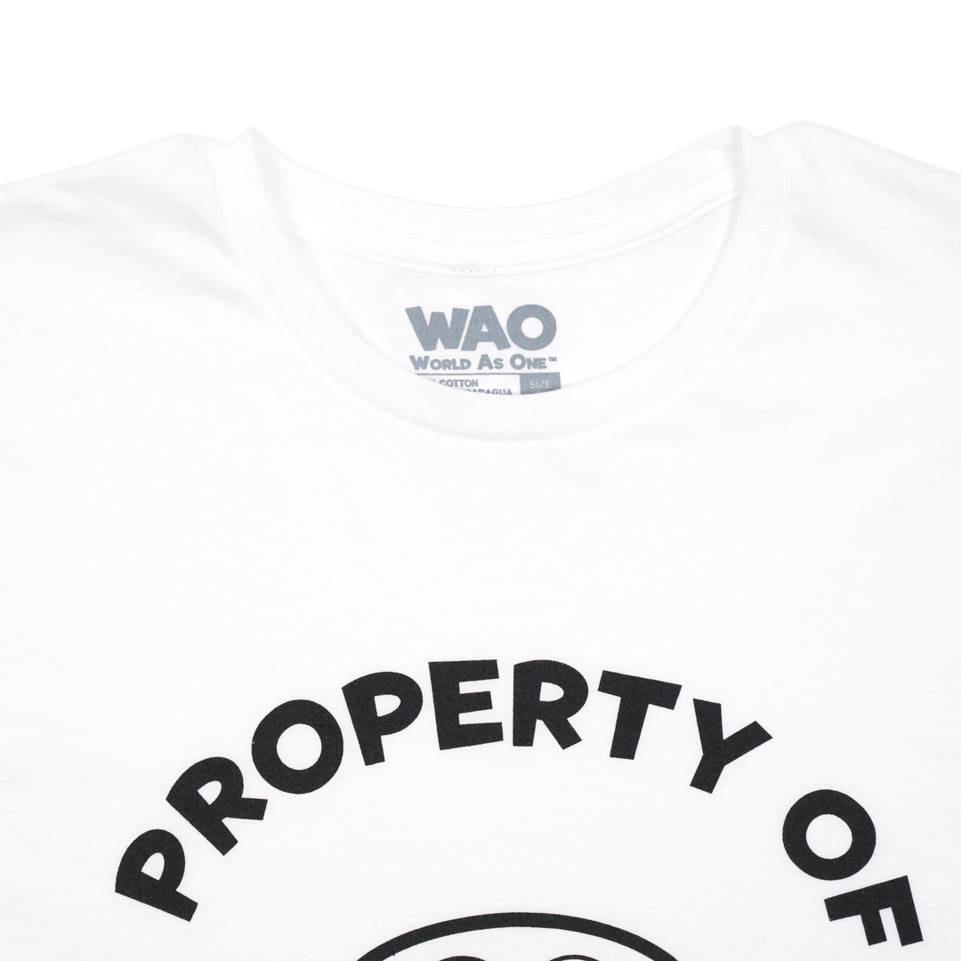 Property of Dept. of Togetherness - Unisex T-Shirt White &amp; Black