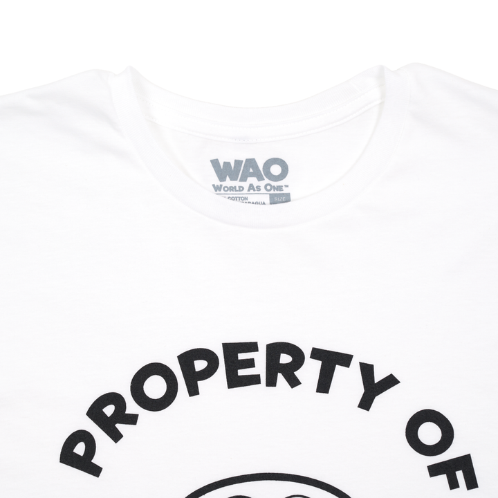 Property of Dept. of Togetherness - Unisex T-Shirt White &amp; Black