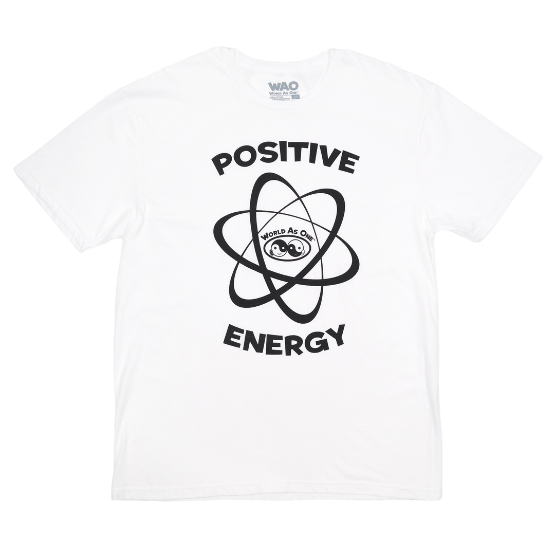 Positive Energy - Unisex T-Shirt White &amp; Black