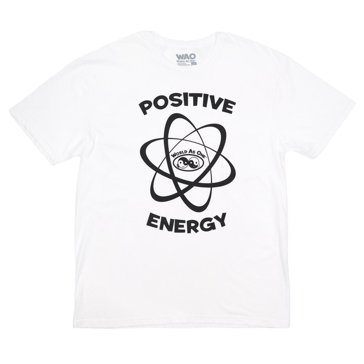 Positive Energy - Unisex T-Shirt White &amp; Black