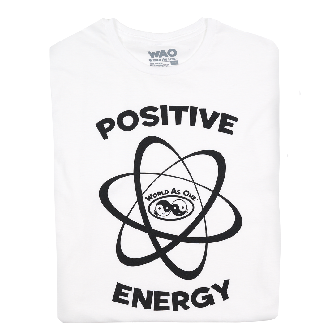 Positive Energy - Unisex T-Shirt White &amp; Black