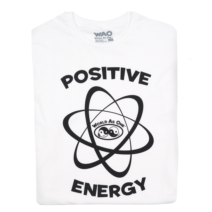 Positive Energy - Unisex T-Shirt White &amp; Black