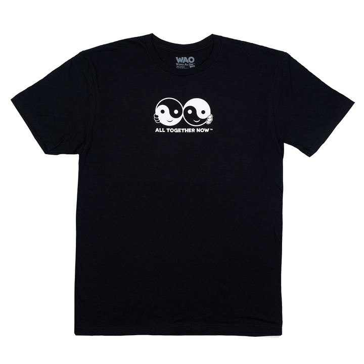 All Together Now - Unisex T-Shirt Black &amp; White