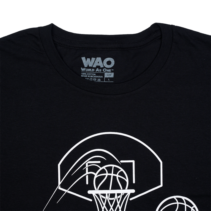 Swish! - Unisex T-Shirt Black &amp; White