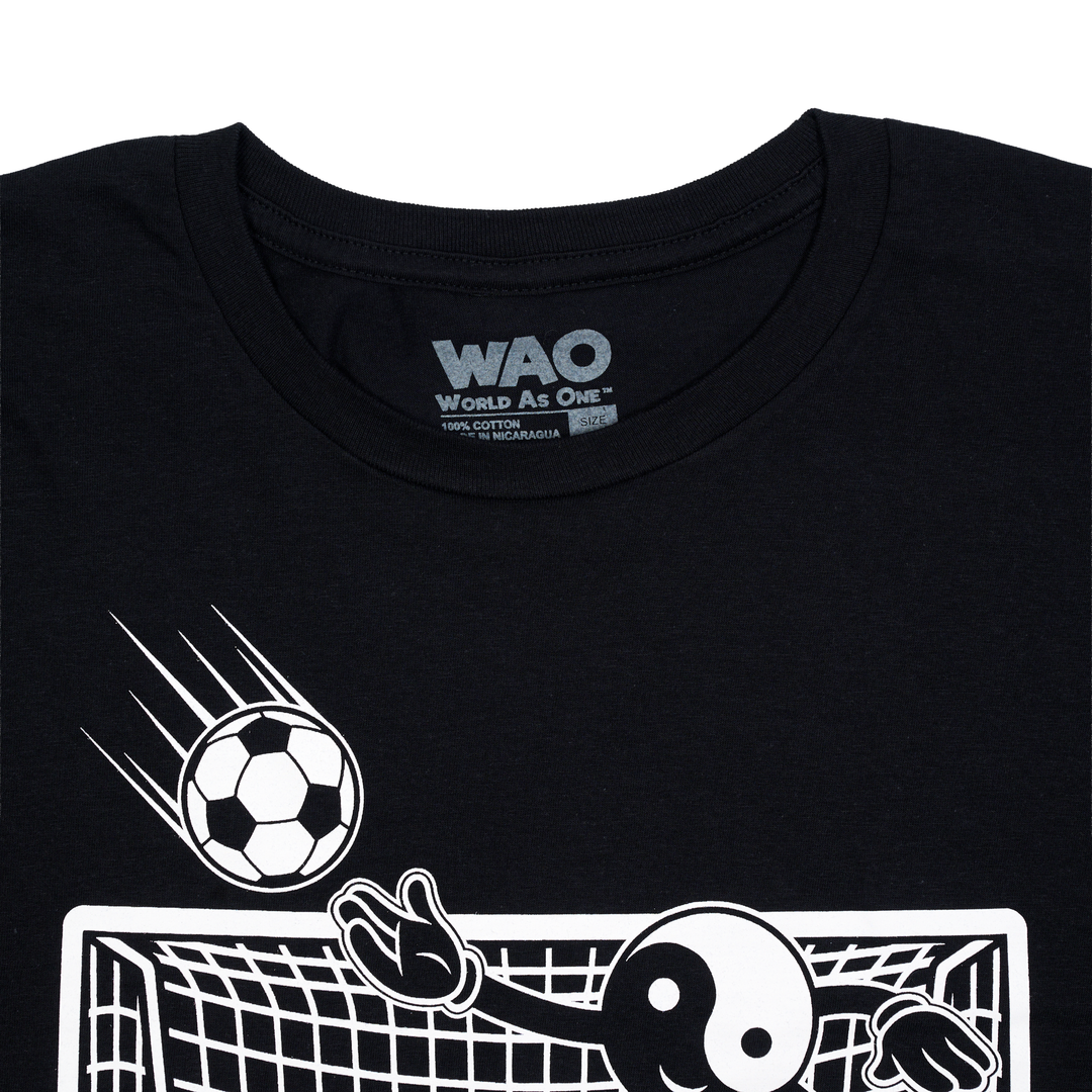 Goooooal! - Unisex T-Shirt Black &amp; White