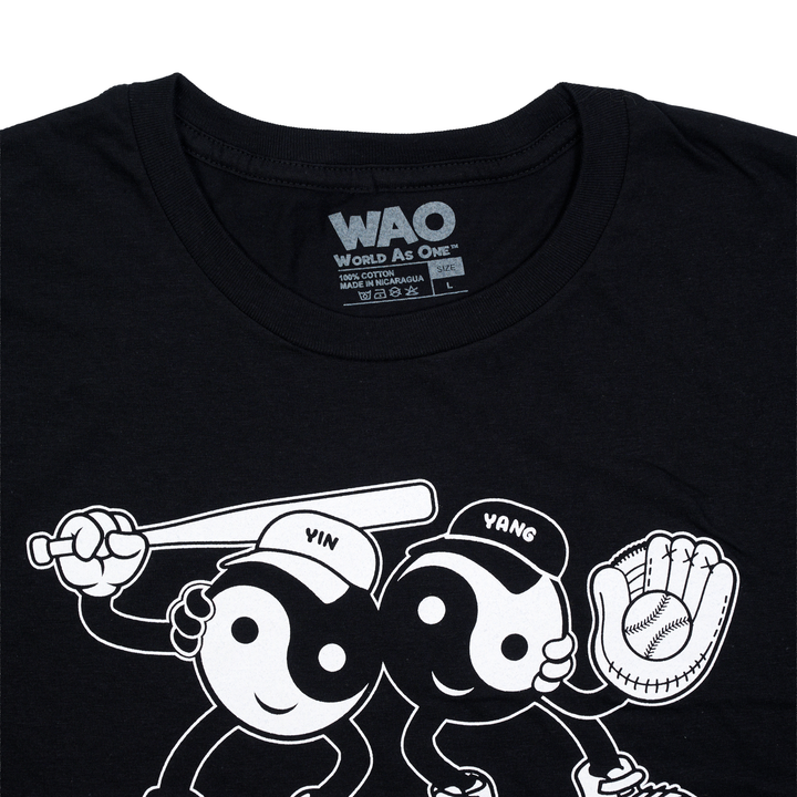 Home Run! - Unisex T-Shirt Black &amp; White
