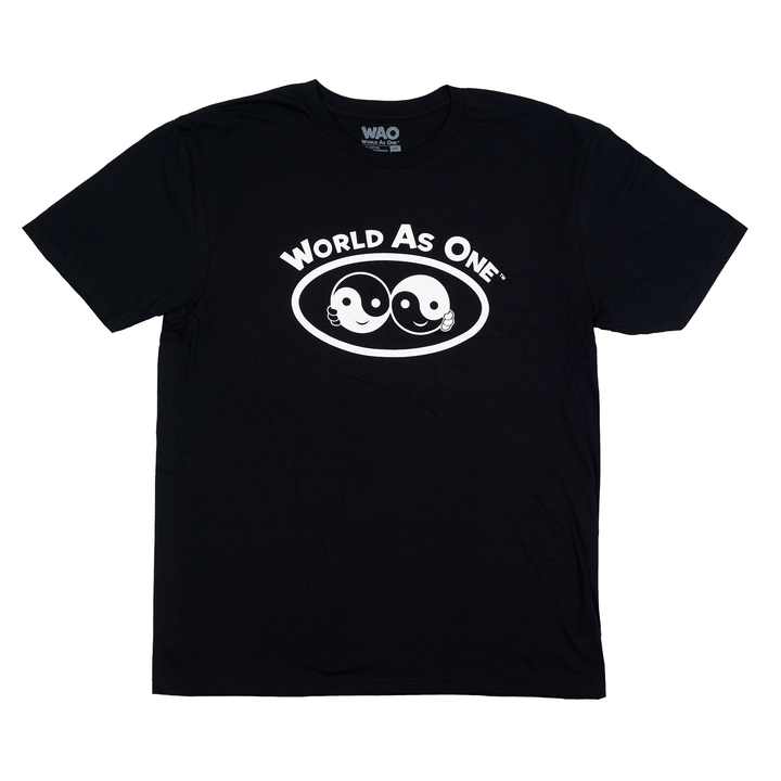 World As One - Unisex T-Shirt Black &amp; White