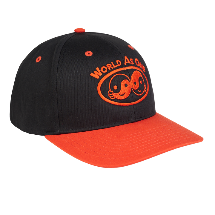 World As One - Black &amp; Orange Hat
