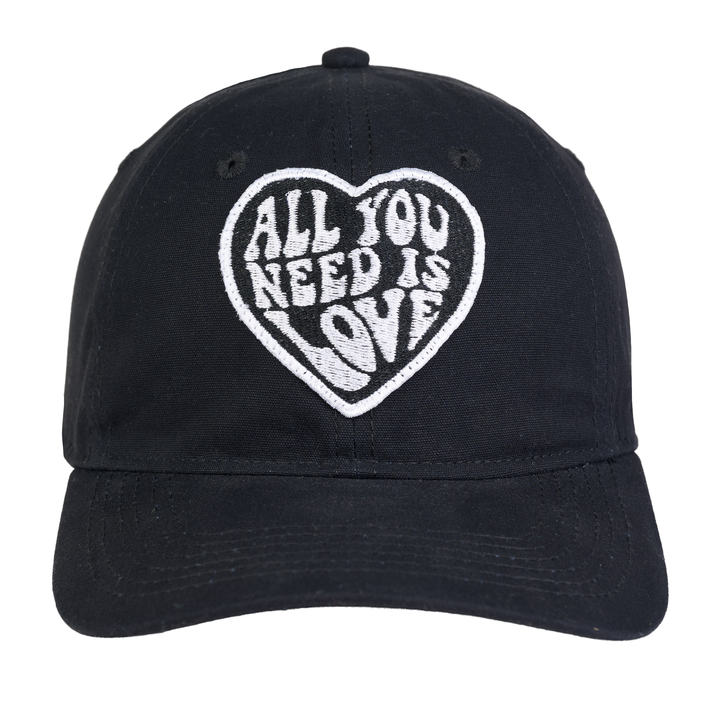 All You Need is Love - Black &amp; White "Dad" Hat