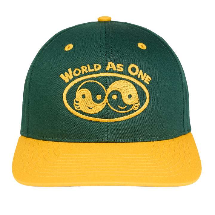 World As One - Green &amp; Gold Hat