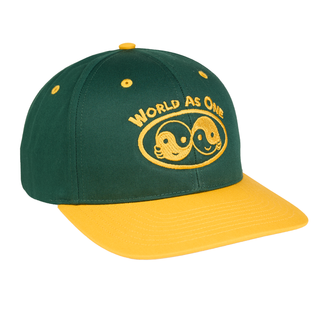World As One - Green &amp; Gold Hat