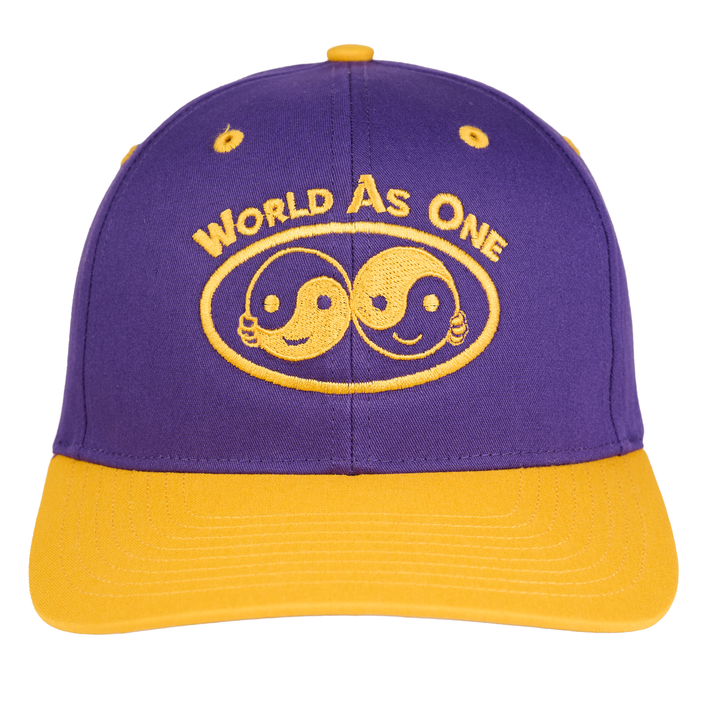 World As One - Purple &amp; Gold Hat