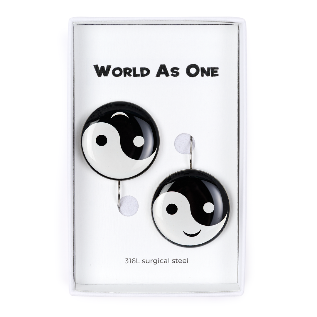 Yin &amp; Yang - Dangle Earrings