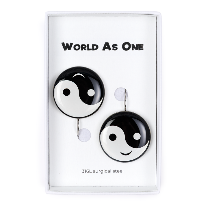 Yin &amp; Yang - Dangle Earrings