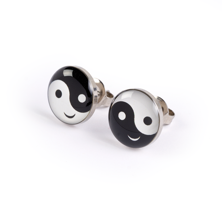 Yin &amp; Yang - Post Earrings