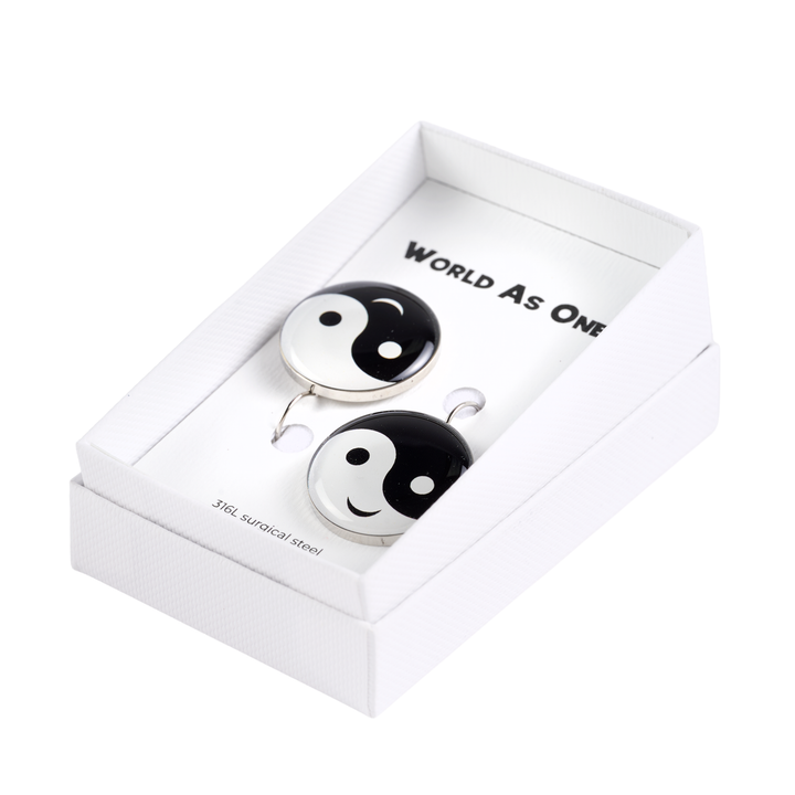 Yin &amp; Yang - Dangle Earrings
