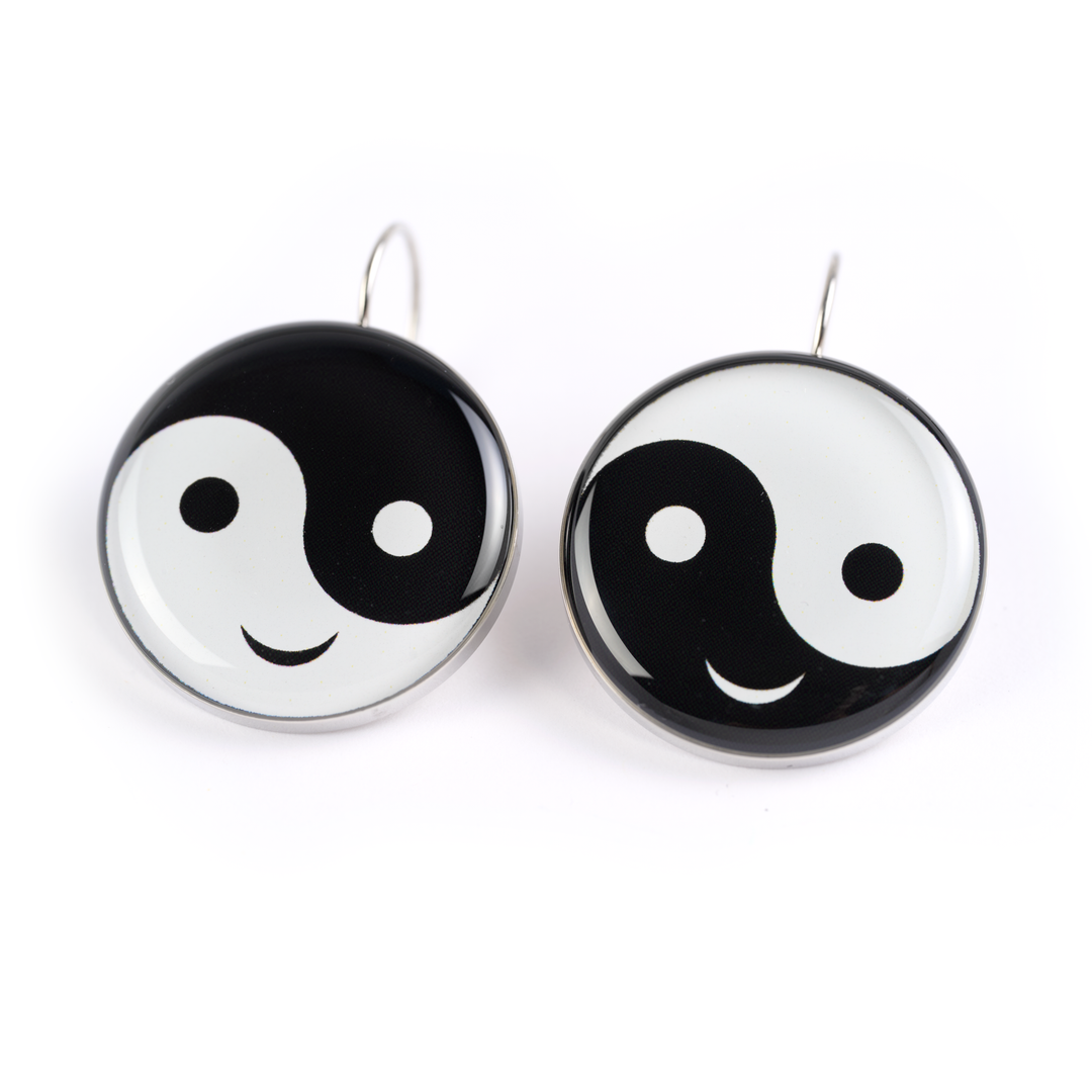 Yin &amp; Yang - Dangle Earrings