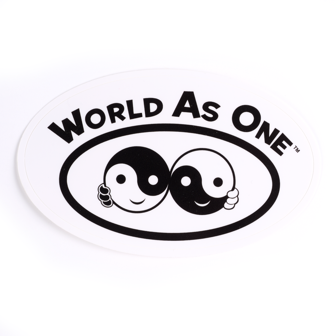 World As One - Decal White