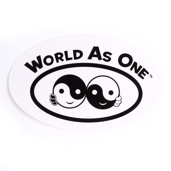 World As One - Decal White