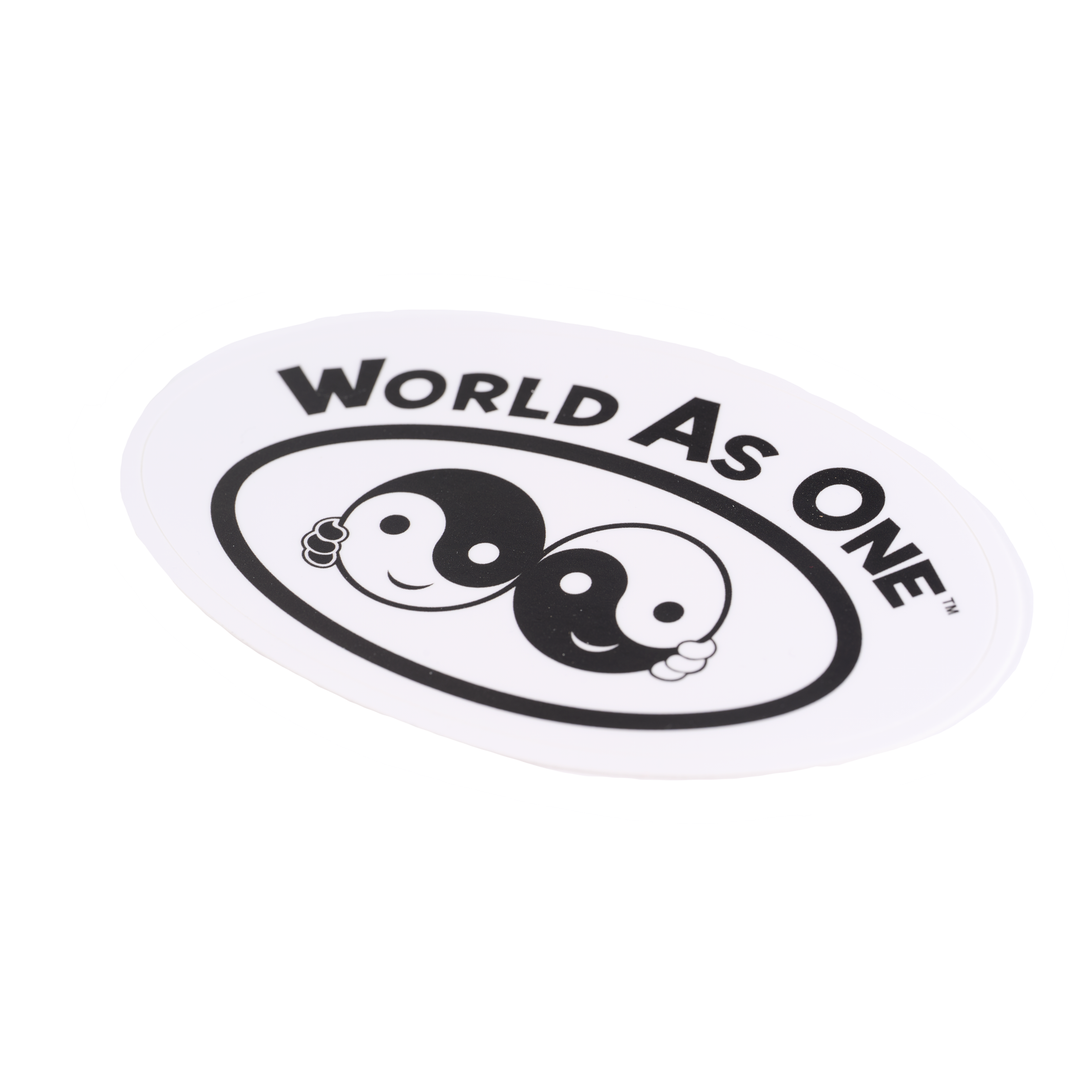 World As One - Decal White