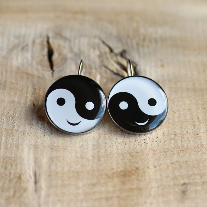 Yin &amp; Yang - Dangle Earrings